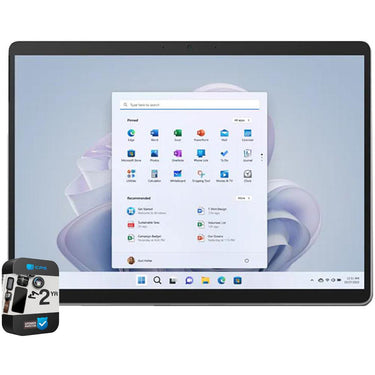 Microsoft Surface Pro 9 13" Tablet i7, 16/256GB, Platinum w/ 2 YR Extended Warranty