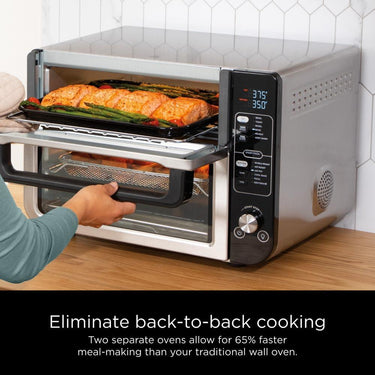 Ninja 12-in-1 Double Oven with FlexDoor - Refurbished