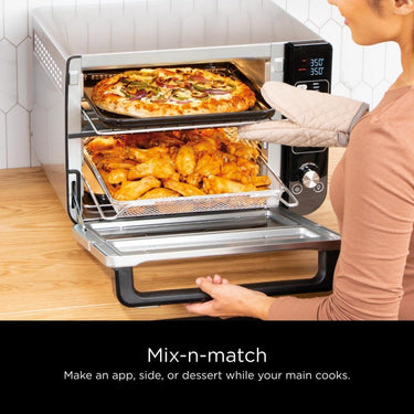 Ninja 12-in-1 Double Oven with FlexDoor - Refurbished