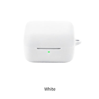 Deco Essentials Silicone Case for Sony WFG700N: Shockproof, Durable Protection, White