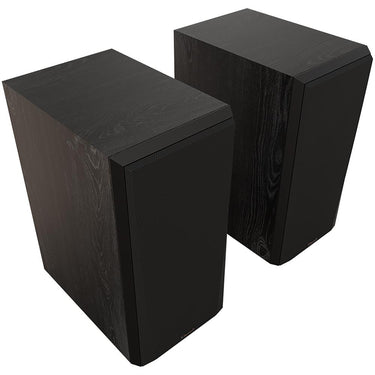 Klipsch RP-600M II Bookshelf Speakers - Ebony (Pair) w/ Warranty Bundle