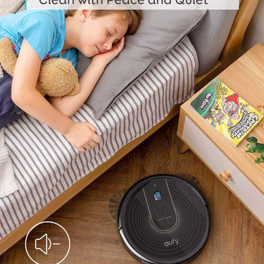 Eufy BoostIQ RoboVac 15C, Wi-Fi, Super-Thin,1300Pa Strong Suction (Factory Renewed)