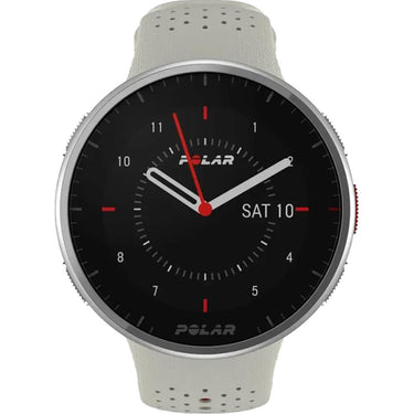 Polar Pacer Pro Advanced GPS Running Watch, White/Red - Open Box