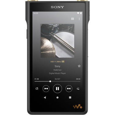 Sony Walkman High Resolution Digital Music Player Black with Lexar 128GB Card