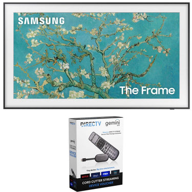 Samsung 32" The Frame QLED HDR 4K Smart TV (2023) with Redeemable DIRECTV Gemini Air
