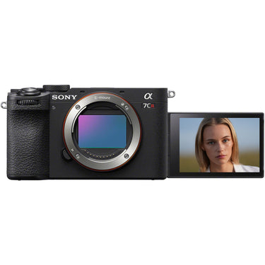 Sony a7CR Full Frame Mirrorless Camera Body Black + Bag & Essentials Kit Bundle