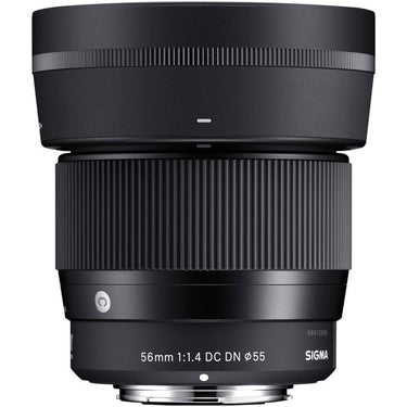 Sigma 56mm F1.4 DC DN Contemporary Lens Kit for Sony E-Mount Mirrorless Cameras Bundle