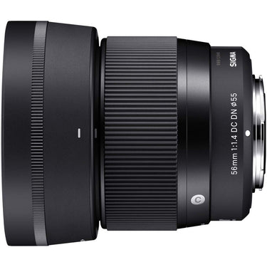 Sigma 56mm F1.4 DC DN Contemporary Lens Kit for Sony E-Mount Mirrorless Cameras Bundle