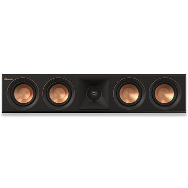 Klipsch RP-404C II Speaker: Enhanced Tweeter - Ebony w/ 2 Year Warranty Bundle