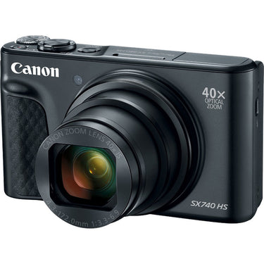 Canon PowerShot SX740 HS 20.3MP 40x Optical Zoom w/ 4K Video Recording Open Box