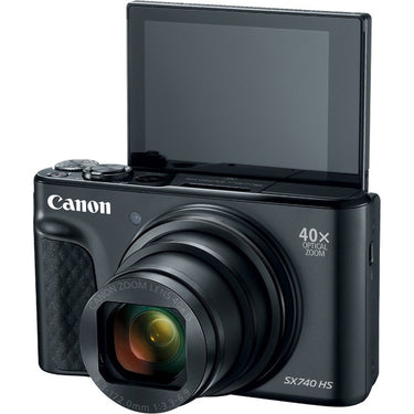 Canon PowerShot SX740 HS 20.3MP 40x Optical Zoom w/ 4K Video Recording Open Box