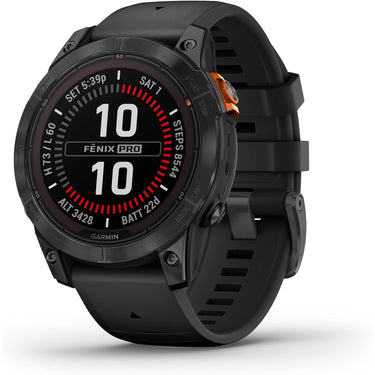 Garmin fenix 7 Pro Solar Slate Gray w/ Black Band, GPS Smartwatch