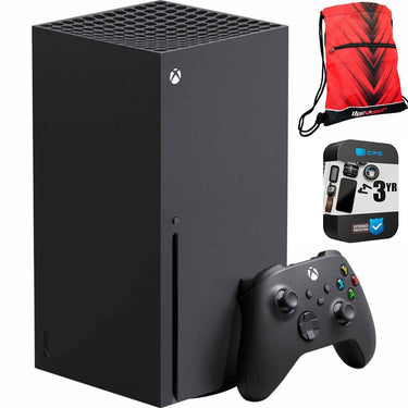 Microsoft Xbox Series X 1TB SSD with 3 Year Warranty and Drawstring Bag