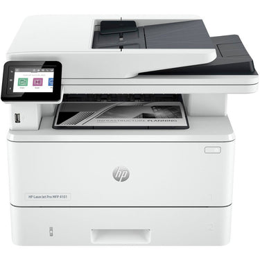 Hewlett Packard LaserJet Pro MFP 4101fdw Wireless Black & White Printer with Fax, Factory Refurb