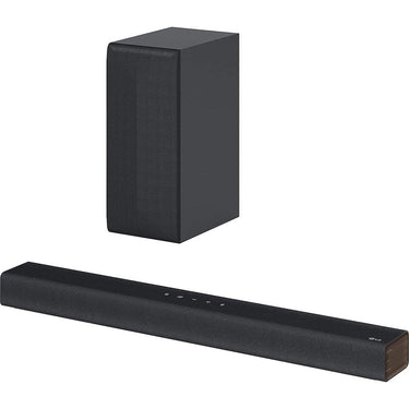 LG S40Q 2.1 Channel Sound Bar and Wireless Subwoofer with Bluetooth - Open Box