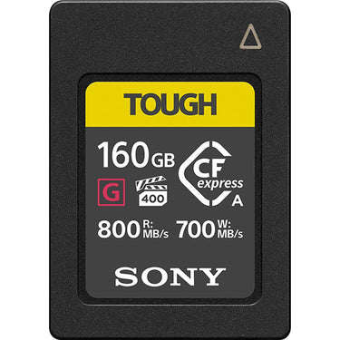 Sony 160GB CFexpress Type A TOUGH Memory Card 800/700MB/s CEA-G160T, Open Box