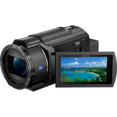 Sony AX43A Digital Video 4K Handycam Camcorder with Exmor R CMOS Sensor - Open Box