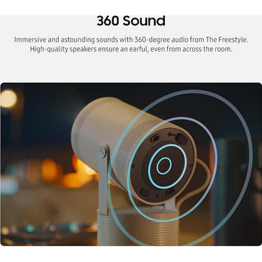 Samsung The Freestyle Projector 2nd Gen with Gaming Hub - Open Box