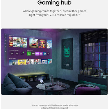 Samsung The Freestyle Projector 2nd Gen with Gaming Hub - Open Box