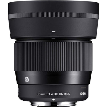 Sigma 56mm F1.4 DC DN C Contemporary Lens for Sony E-Mount (351965) - Open Box