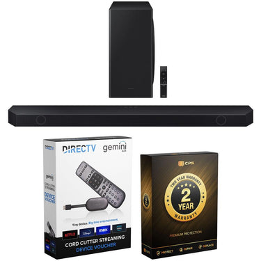 Samsung HW-Q800C Q-series Wireless Soundbar (2023) with Redeemable DIRECTV Gemini Air