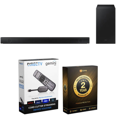 Samsung HW-B550 2.1ch Soundbar (2022) with Redeemable DIRECTV Gemini Air