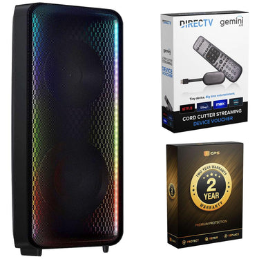 Samsung MX-ST40B Sound Tower Speaker with Redeemable DIRECTV Gemini Air