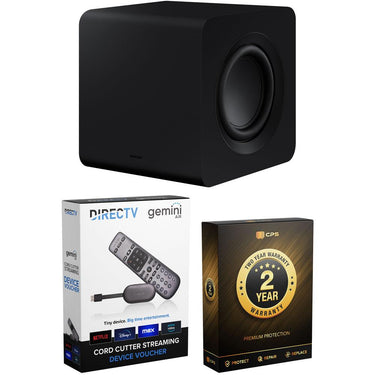 Samsung SWA-W510 Subwoofer for Soundbar (2022) with Redeemable DIRECTV Gemini Air