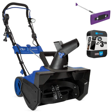 Snow Joe SJ625E Ultra 21 in 15-Amp Electric Snow Thrower w/ 3 Yr Warranty Bundle
