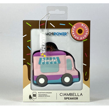 MojiPower Portable Bluetooth Speaker Donut Van Ciambella MP-009-CI