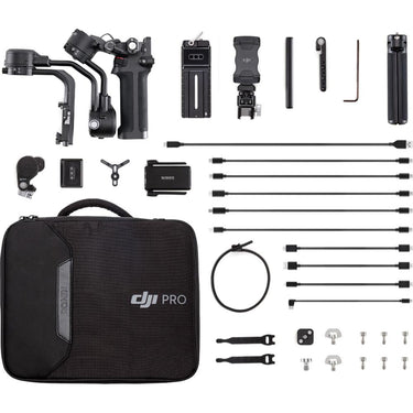 DJI RSC 2 Pro Combo 3-Axis Gimbal Stabilizer in Black - CP.RN.00000124.01 - Open Box