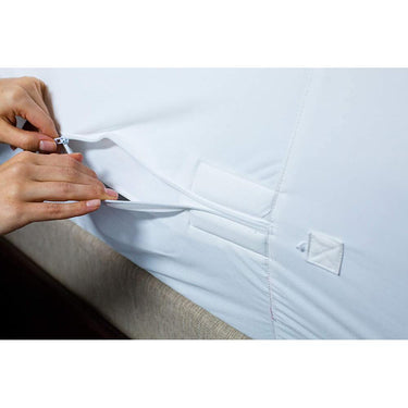 Protect-A-Bed AllerZip Smooth Waterproof Mattress Protector King 9" 2 Pack