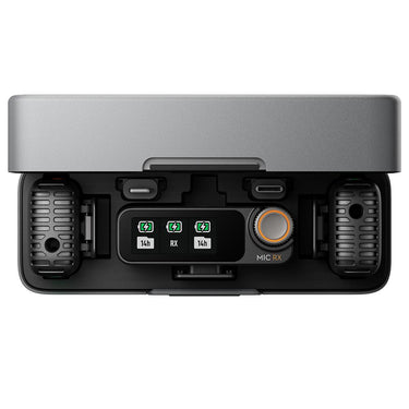DJI Mic 2 (2 TX + 1 RX + Charging Case) Wireless Microphone + Osmo Mobile 6 Bundle