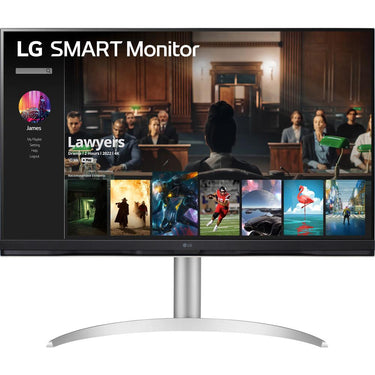 LG 31.5" UltraFine 4K UHD 5ms 65Hz Smart LED Monitor White with 3 Year Warranty