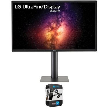 LG 27" UltraFine 4K OLED Pro Monitor w/ Pixel Dimming + 3 Year Warranty Bundle