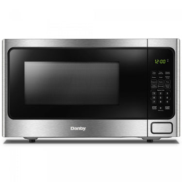 Danby Designer 1.1 cu. ft. Countertop Microwave in Stainless Steel  (dnr)