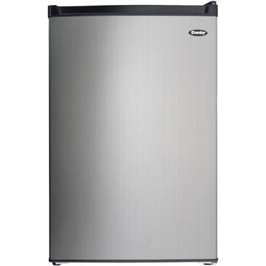 Danby 4.5 Cu. Ft. Compact Refrigerator with True Freezer - Stainless Steel
