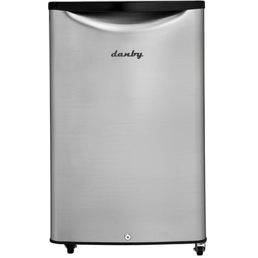 DANBY 4.4 cu. ft. Outdoor Fridge, Stainless Steel- DAR044A6BSLDBO