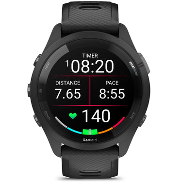 Garmin Forerunner 265 GPS Smartwatch - 46mm, Black/Powder Gray