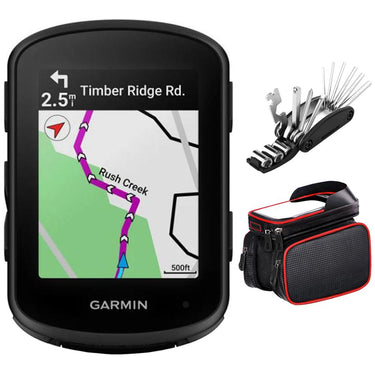 Garmin 010-02695-00 Edge 840, Compact GPS Cycling Computer w/ Deco Accessory Bundle