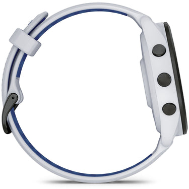 Garmin Forerunner 265 GPS Smartwatch, Whitestone/Tidal Blue