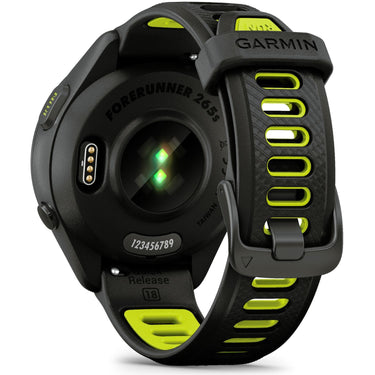 Garmin Forerunner 265S GPS Smartwatch, Black/Amp Yellow