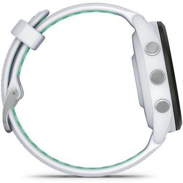 Garmin Forerunner 265S GPS Smartwatch, Whitestone/Neo Tropic