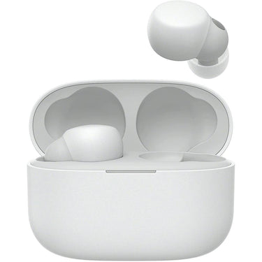 Sony LinkBuds S Truly Wireless Noise Canceling Earbuds, White w/ Accessories Bundle