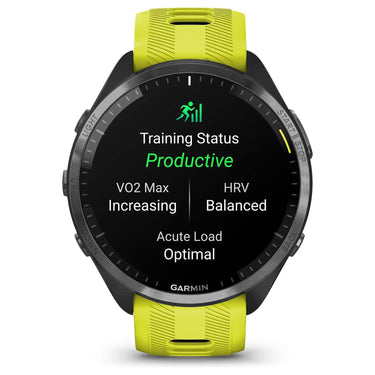 Garmin Forerunner 965 Running Smartwatch, Amp Yellow and Black