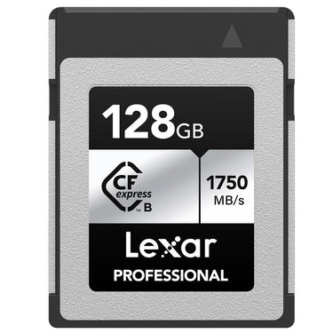 Lexar CFexpress Type B SILVER Series Memory Card 128GB with Card Reader