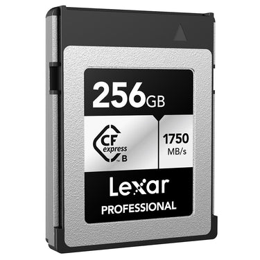 Lexar CFexpress Type B SILVER Series Memory Card 256GB with Card Reader