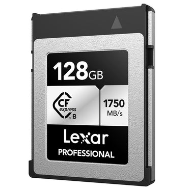 Lexar CFexpress Type B SILVER Series Memory Card 128GB 2 Pack with Card Reader