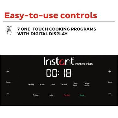 Instant Pot Vortex Pro 10 qt 7-in-1 Air Fryer Toaster Oven (Refurbished)