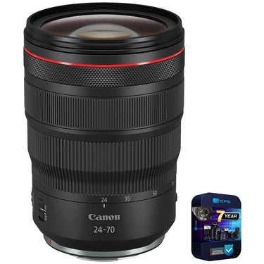 Canon 3680C002 RF 24-70mm F2.8L IS USM Lens w/ 7 Year Warranty Bundle